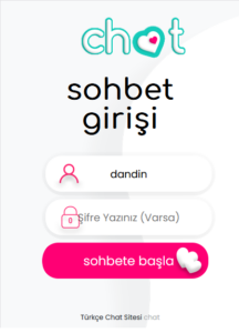 sohbet girisi